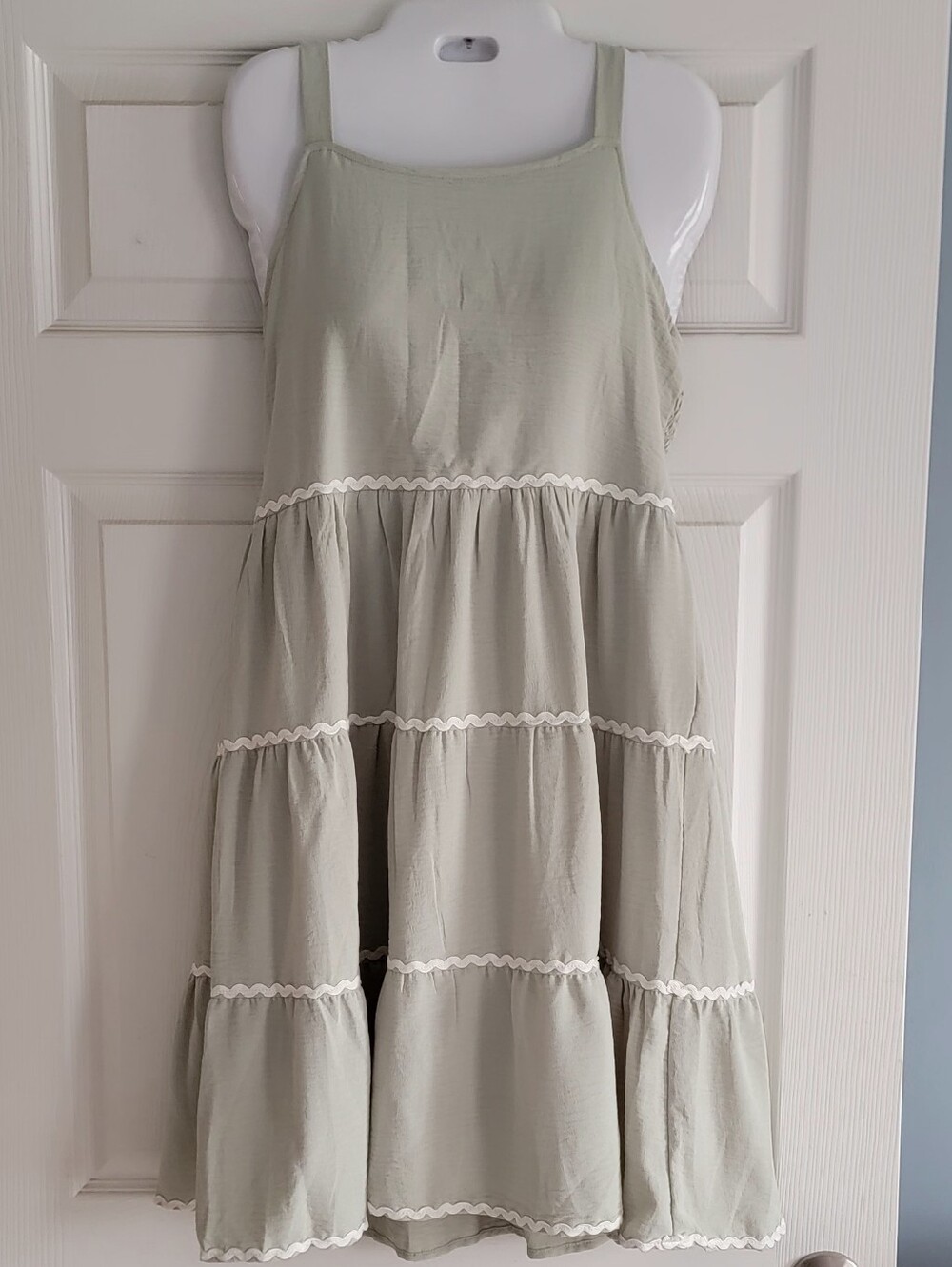 Kids Sage Green Dress